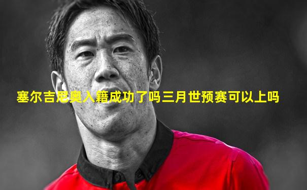 塞尔吉尼奥入籍成功了吗三月世预赛可以上吗